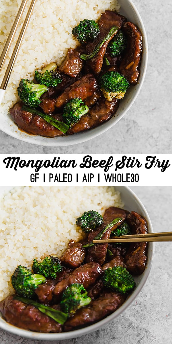 Mongolian Beef Stir Fry