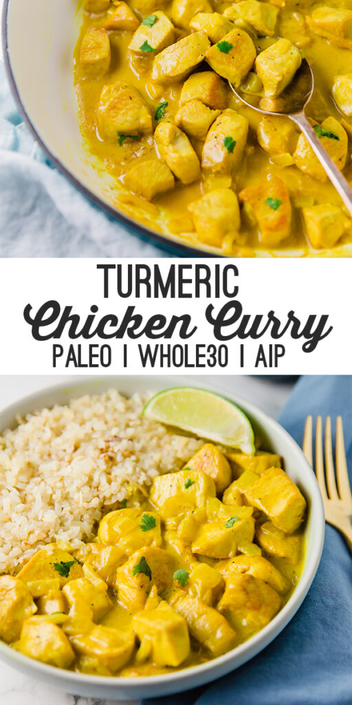 Turmeric Chicken Curry (Paleo, Whole30, AIP) - Unbound Wellness
