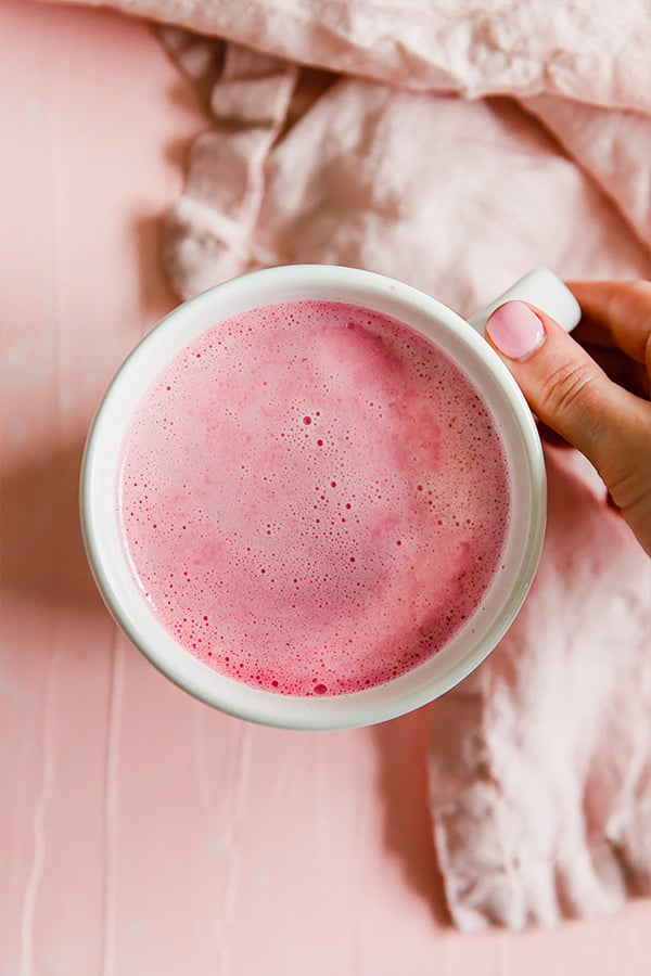 Pink Beet Latte