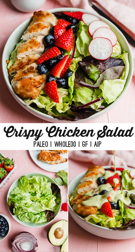 crispy chicken salad 