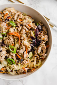 Easy Egg Roll In a Bowl (Whole30, Keto, Paleo) - Unbound Wellness