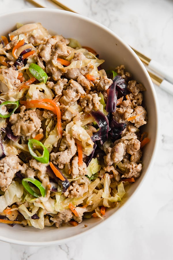 Instant Pot Egg Roll in a Bowl (Whole30)