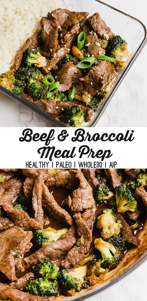 Healthy Beef & Broccoli Meal Prep (Paleo, Whole30, AIP) - Unbound Wellness