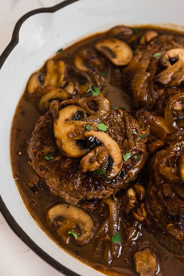 Hamburger Steak And Gravy Unbound Wellness