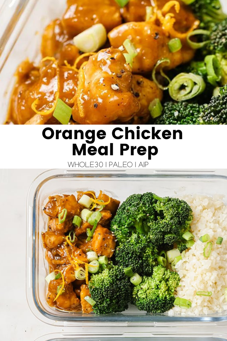 Orange Chicken Meal Prep (Paleo, Whole30, AIP) - Unbound Wellness