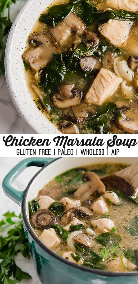 Chicken Marsala Soup