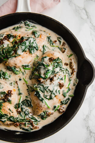 Tuscan Chicken Skillet (Paleo, Whole30) - Unbound Wellness