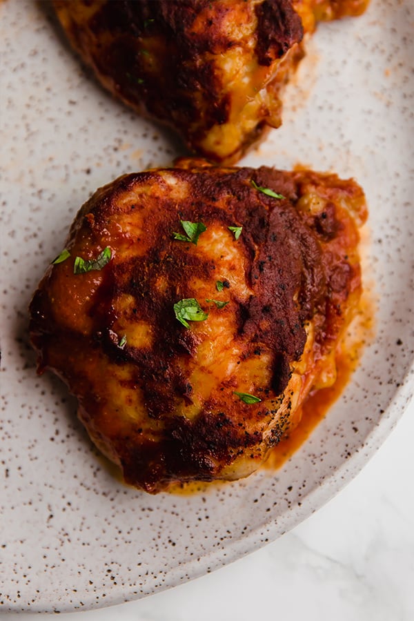 BBQ Chicken Thighs in the Oven