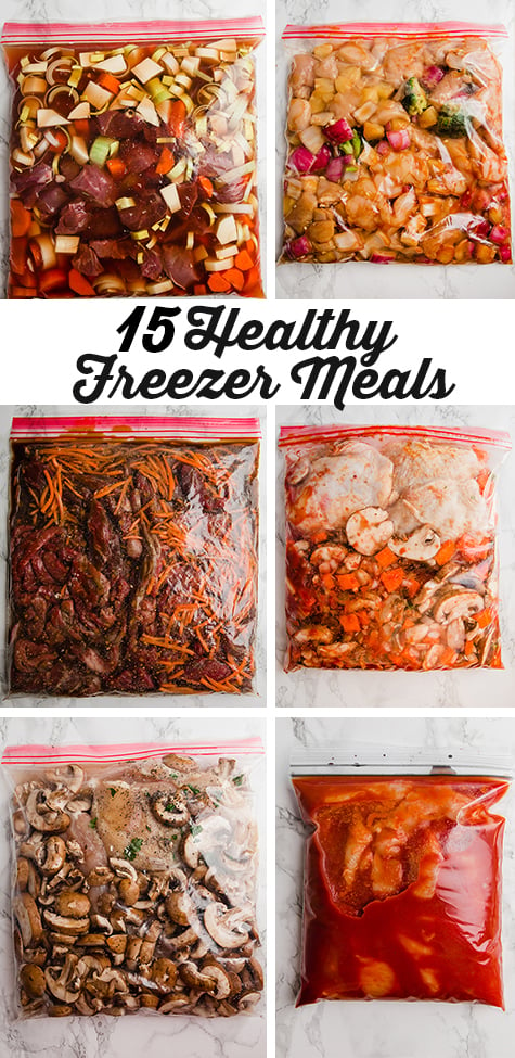 15 Easy Healthy Freezer Meals That You'll Love (for new moms or anyone ...