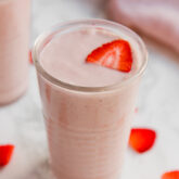 strawberry milkshake