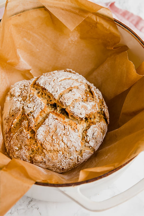 No-knead gluten free bread
