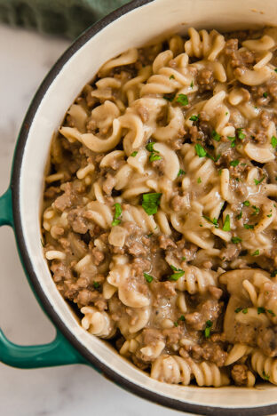 Homemade Beef Stroganoff Hamburger Helper (Gluten Free, Paleo, AIP ...