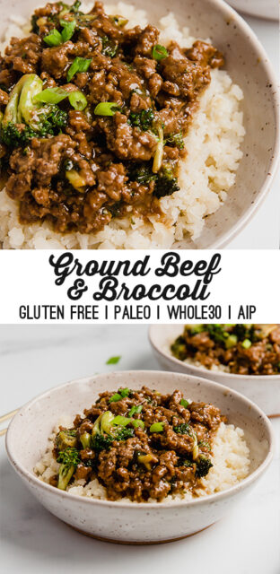 Ground Beef & Broccoli (Paleo, Whole30, AIP) - Unbound Wellness