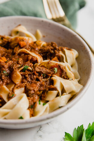 Slow Cooker Beef Ragu | Unbound Wellness