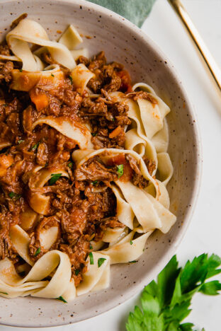 Slow Cooker Beef Ragu | Unbound Wellness