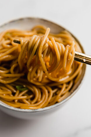 The Best Homemade Hibachi Noodles - Unbound Wellness