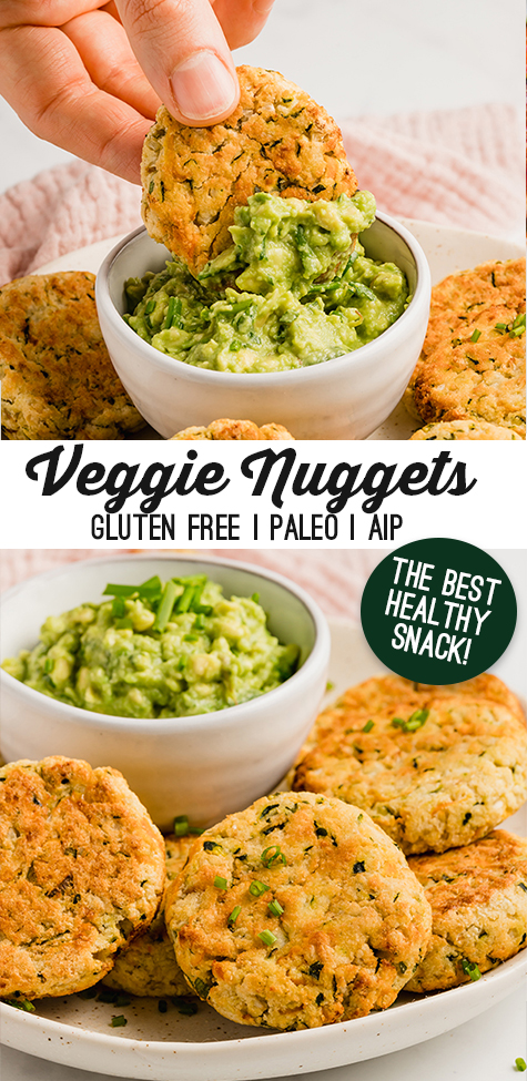 Paleo Baked Veggie Nuggets (Gluten Free, Dairy Free & AIP)