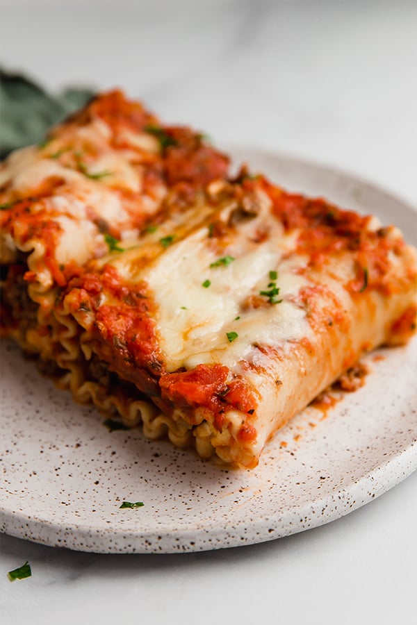 Freezer Lasagna Roll Ups (Gluten-free, Dairy Free) - Unbound Wellness