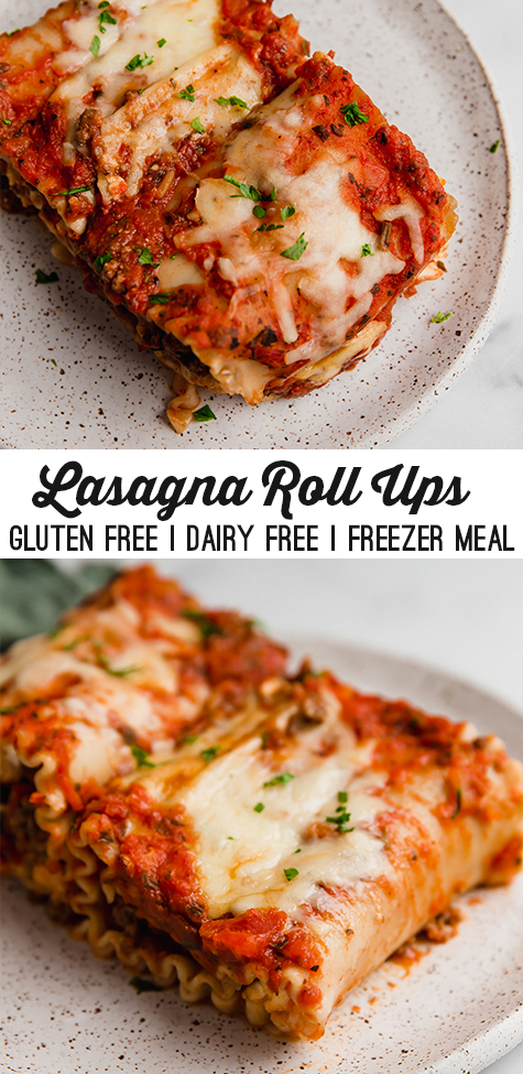 Freezer Lasagna Roll Ups (Gluten-free, Dairy Free) - Unbound Wellness