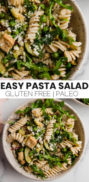 Spring Pasta Salad (Gluten-free, Paleo & AIP) - Unbound Wellness