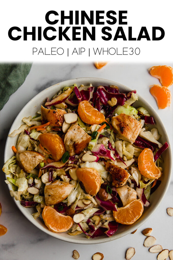 Chinese Chicken Salad (Paleo, Whole30, AIP) - Unbound Wellness