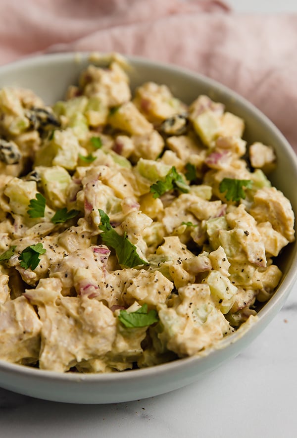 Curry Chicken Salad - Sweet Peas and ABCs