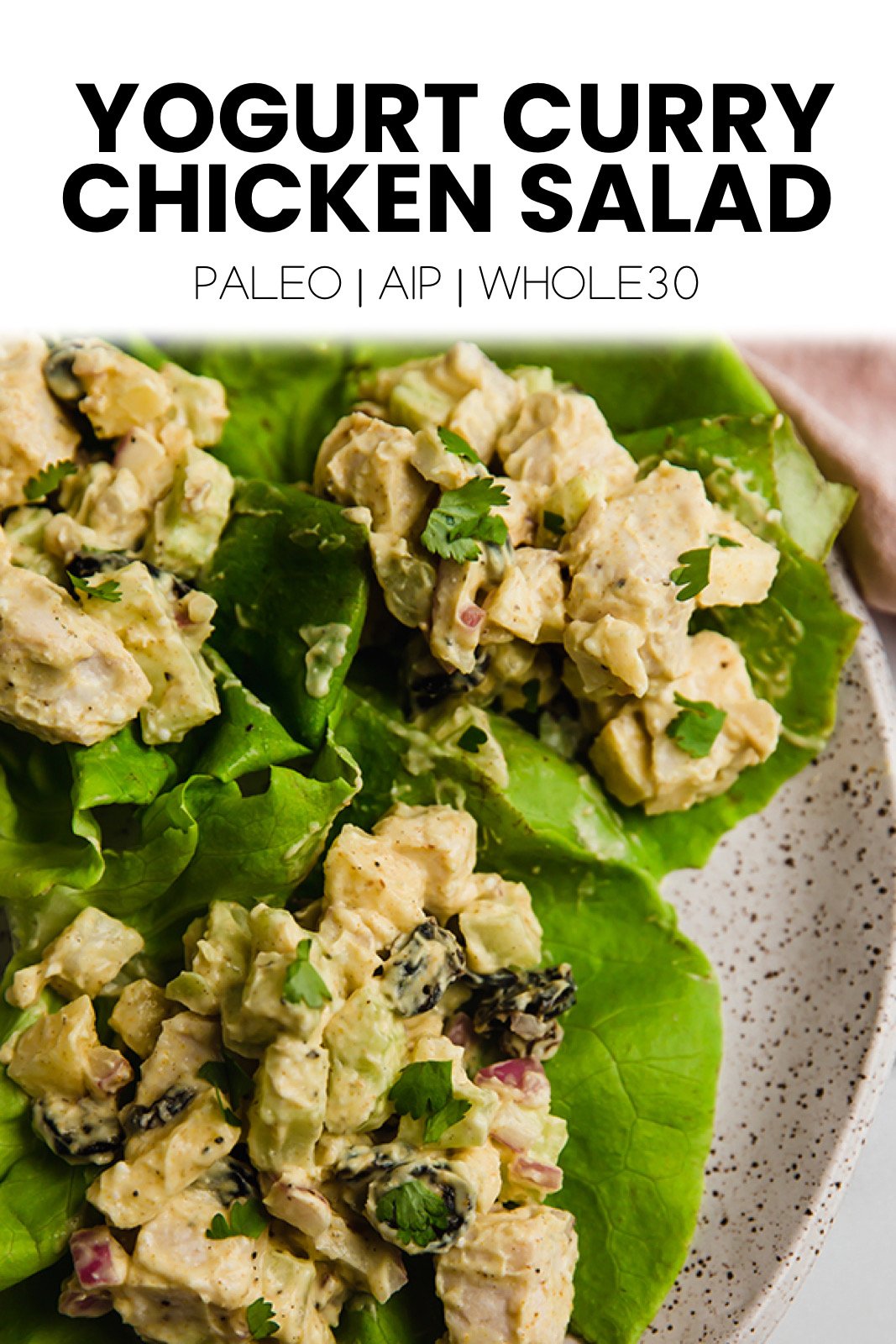 Yogurt Curry Chicken Salad (Paleo, Whole30, AIP) - Unbound Wellness