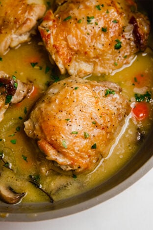 Chicken Fricassee {Gluten-Free, Paleo, AIP} - Unbound Wellness