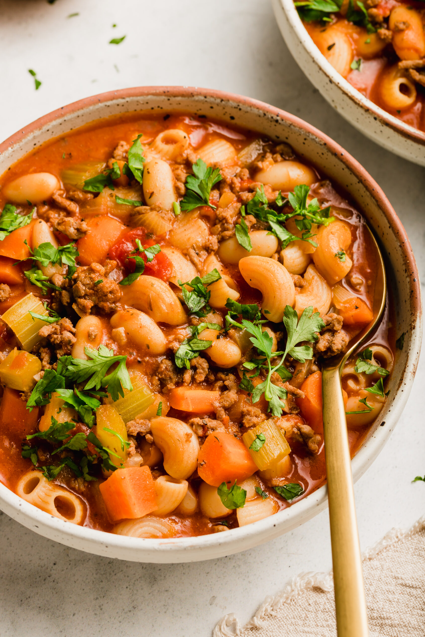 Pasta Fagioli Soup {Glutenfree} Unbound Wellness