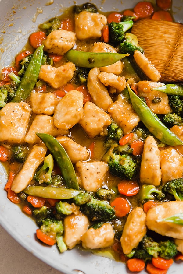 Orange Chicken Stir Fry {Gluten-free, Paleo, AIP} - Unbound Wellness