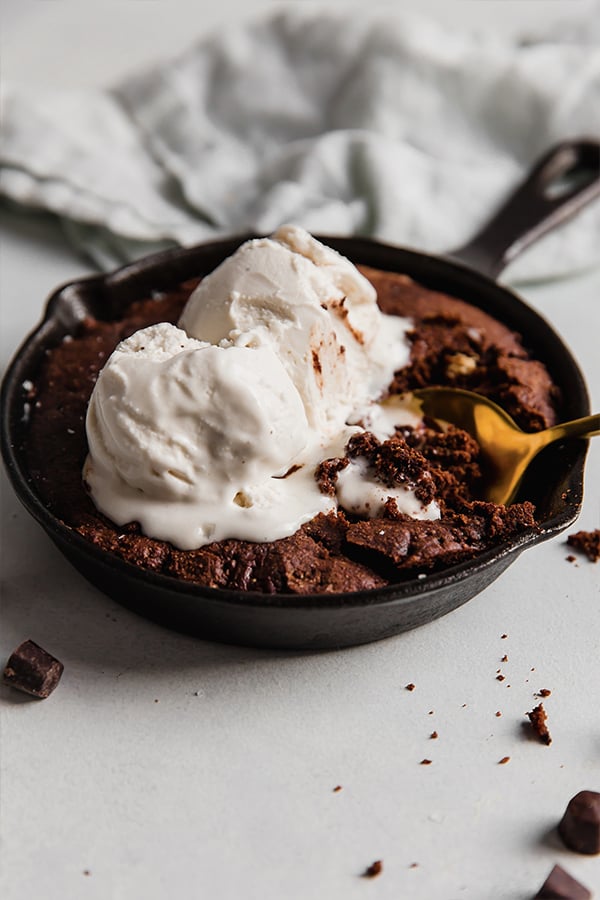 Oreo Brownie Skillet