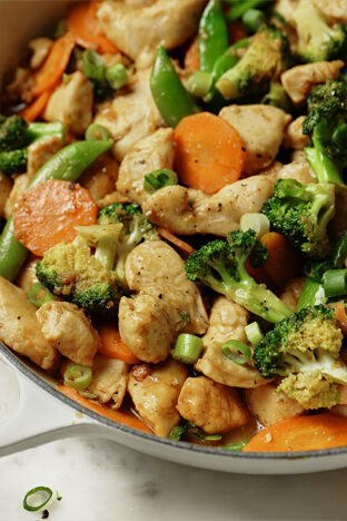 Orange Chicken Stir Fry {Gluten-free, Paleo, AIP} - Unbound Wellness