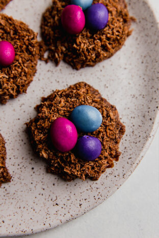 Chocolate Coconut Easter Egg Nests Unbound Wellness