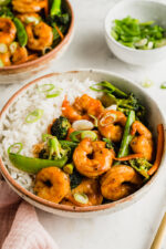 Easy 20 Minute Teriyaki Shrimp Stir Fry - Unbound Wellness