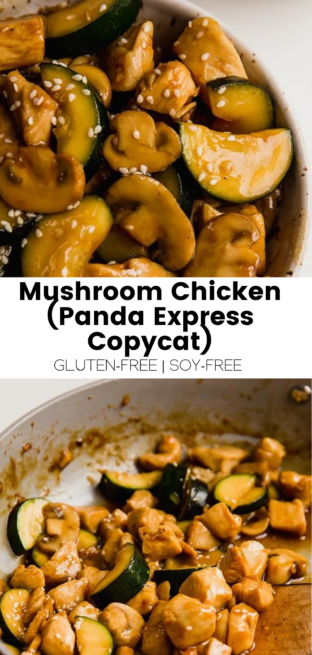Mushroom chicken (Panda Express Copycat | Gluten Free) - Unbound Wellness