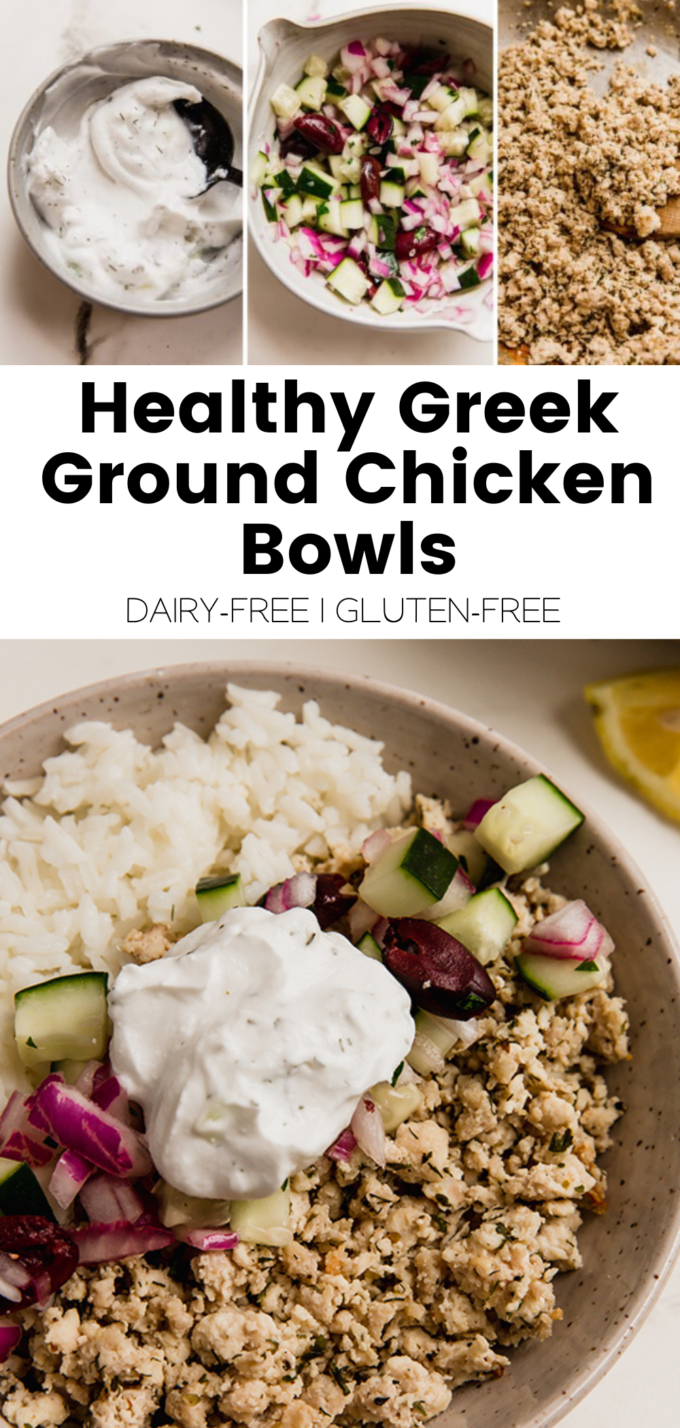 Greek Rice & Turkey Meal Prep Bowls