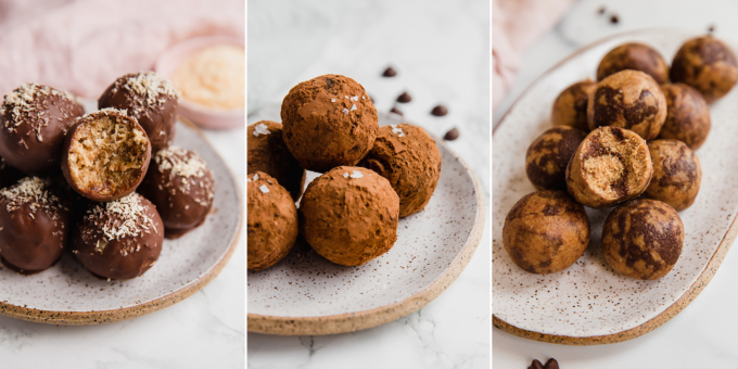 Gluten and dairy free truffles