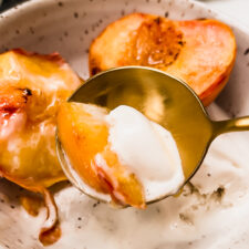 Air Fryer Peaches-image