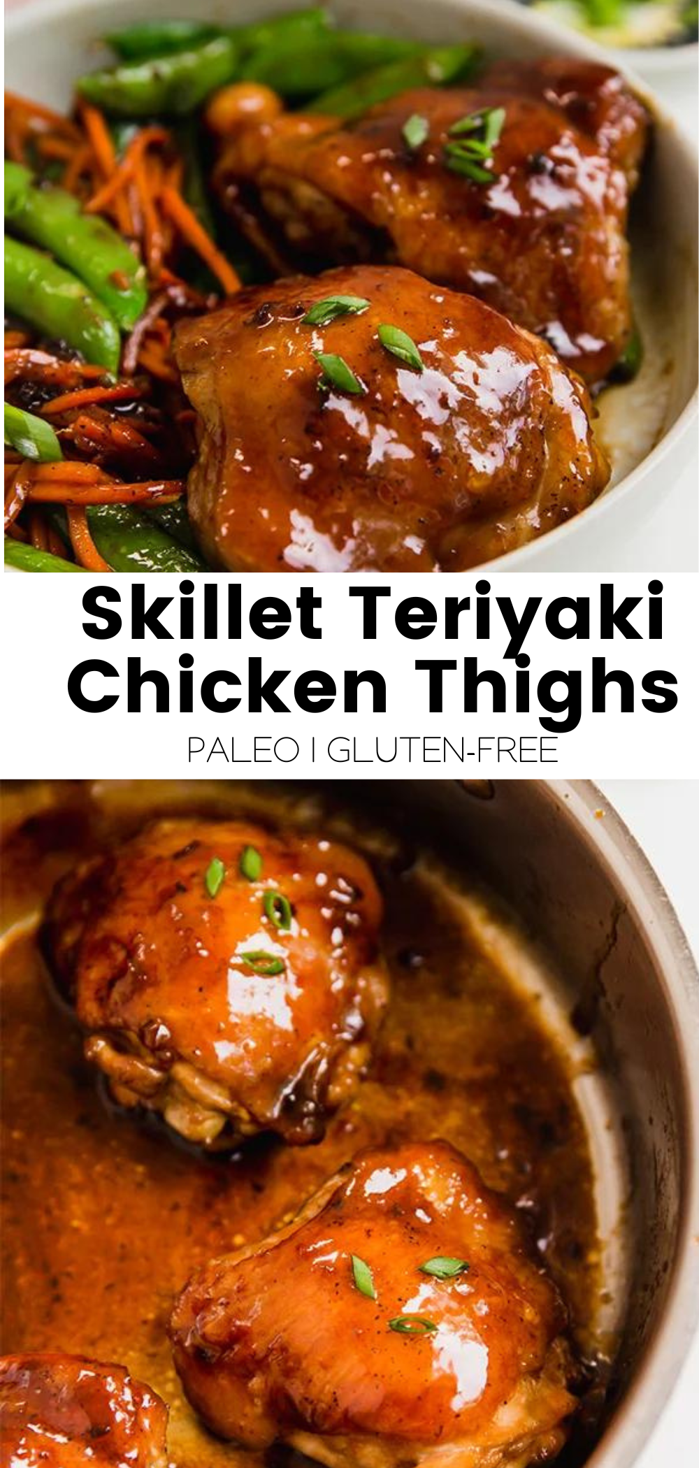 Skillet Teriyaki Chicken Thighs - Unbound Wellness