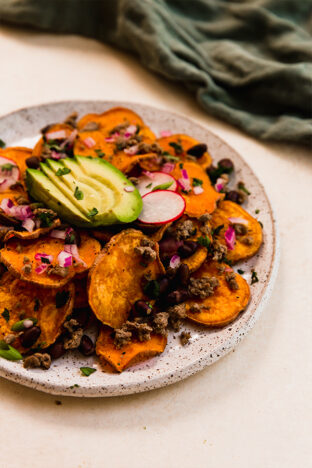 Healthy Sweet Potato Nachos - Unbound Wellness