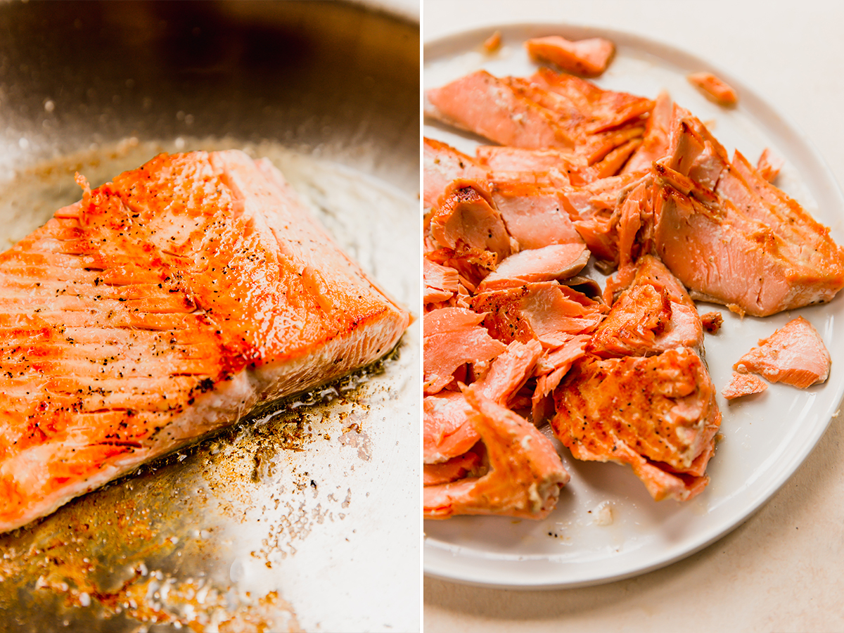 Lemon Salmon Pasta - Unbound Wellness