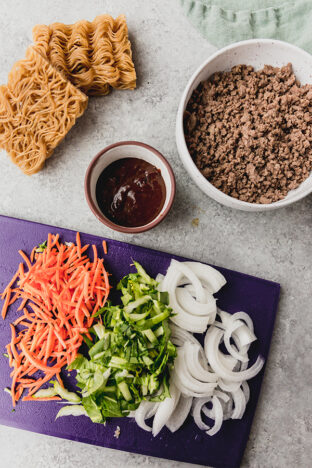Hoisin Beef Noodles - Unbound Wellness