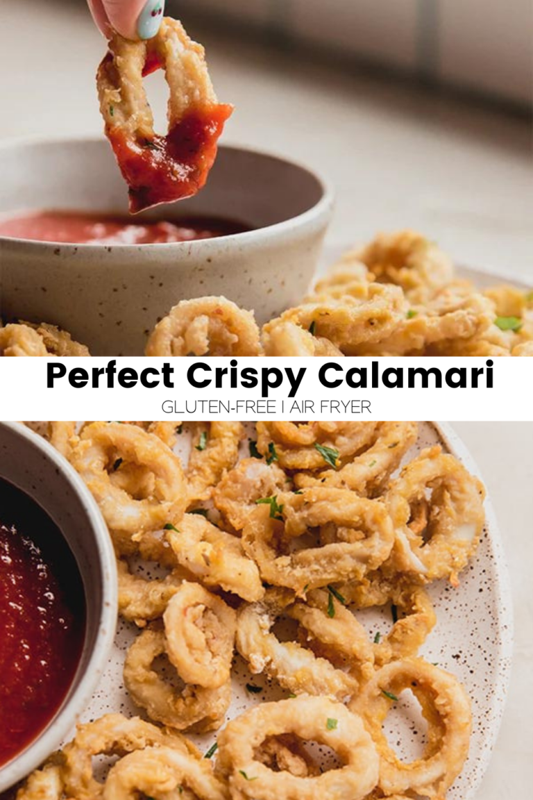 Perfect Crispy Calamari {gluten free | air fryer } - Unbound Wellness