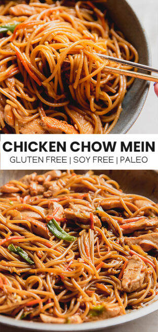 Gluten Free Chicken Chow Mein - Unbound Wellness