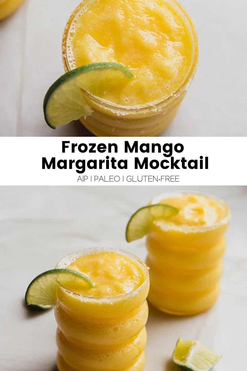 Frozen Mango Margarita Mocktail (Paleo, AIP) - Unbound Wellness