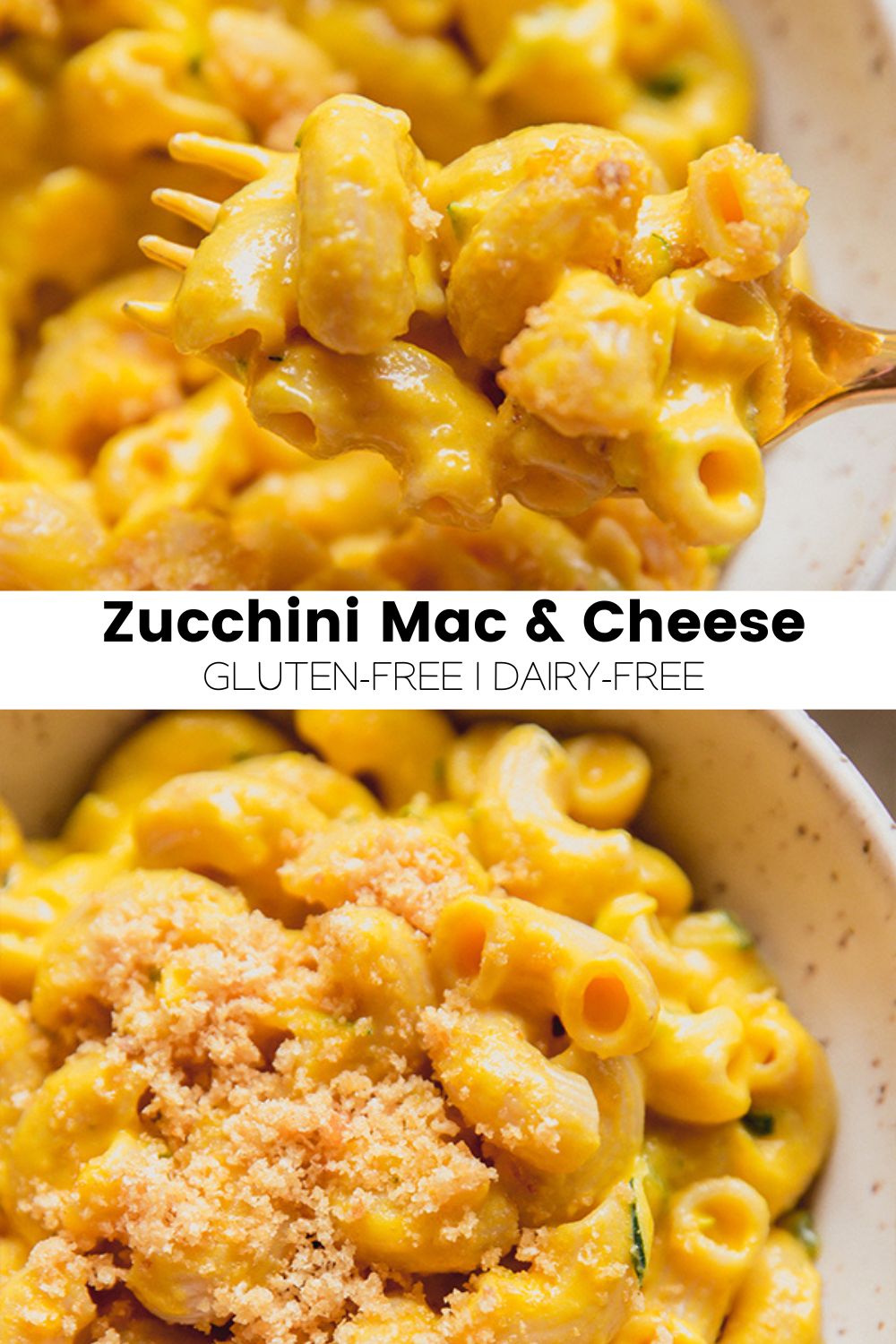 Zucchini Mac & Cheese (Gluten and Dairy Free) Unbound Wellness