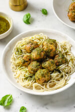 Turkey Pesto Meatballs - Unbound Wellness