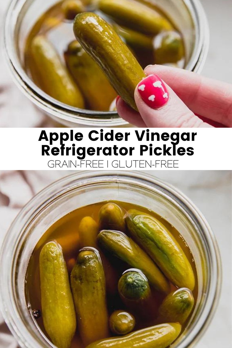 Apple Cider Vinegar Refrigerator Pickles Unbound Wellness