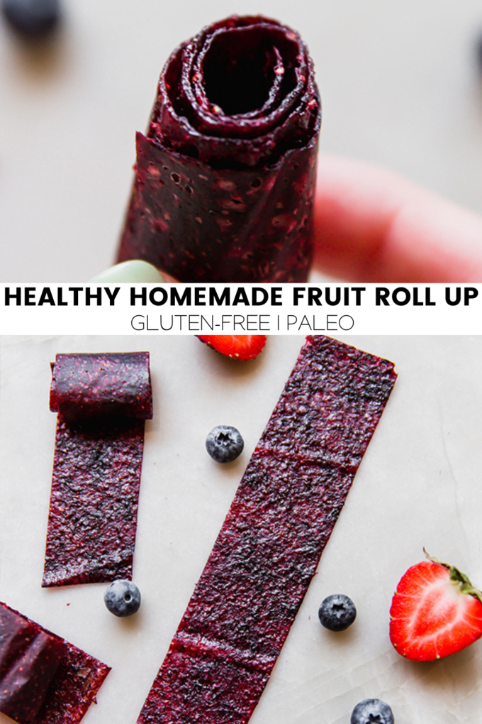 Homemade Blackberry Fruit Roll-ups - Paleo Grubs