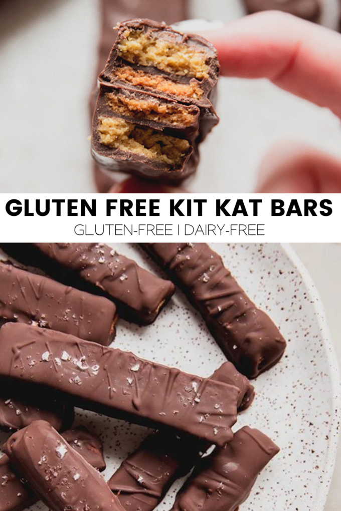Homemade Gluten Free Kit Kats  Chocolate Covered Wafer Cookies